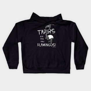 Tapirs are the new Flamingos Funny Flamingo Tapir Kids Hoodie